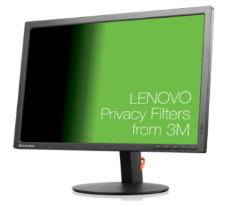 Lenovo 0B95656 schermfilter Randloze privacyfilter voor schermen 55,9 cm (22")