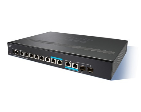 Cisco Small Business SG350-8PD Managed L2/L3 Gigabit Ethernet (10/100/1000) Power over Ethernet (PoE) 1U Zwart