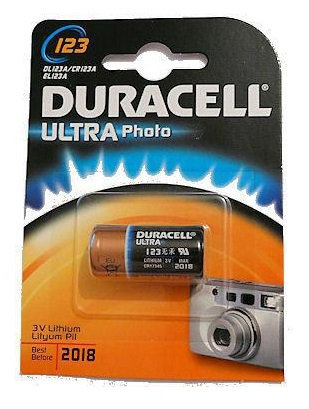 Duracell Ultra M3 3v Lithium Single-use battery