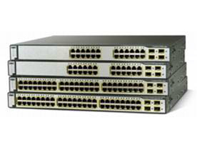 Cisco Catalyst C3750G-48TSS, Refurbished Managed L2/L3 Gigabit Ethernet (10/100/1000) 1U Silver