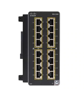 Cisco Catalyst IE3300 Managed L2 Gigabit Ethernet (10/100/1000) Zwart