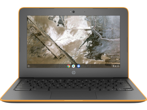 HP Chromebook 11A G6 EE 29,5 cm (11.6") HD AMD A4 4 GB DDR4-SDRAM 16 GB eMMC Wi-Fi 5 (802.11ac) Chrome OS Grijs