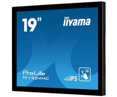 iiyama ProLite TF1934MC-B7X touch screen-monitor 48,3 cm (19") 1280 x 1024 Pixels Multi-touch Zwart