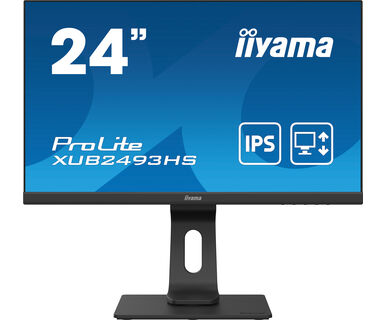 iiyama ProLite XUB2493HS-B4 computer monitor 61 cm (24") 1920 x 1080 Pixels Full HD LED Zwart