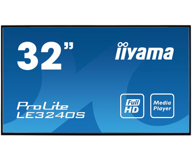 iiyama LE3240S-B3 beeldkrant Digitale signage flatscreen 80 cm (31.5") LED 350 cd/m² Full HD Zwart 16/7