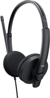 DELL WH1022 Headset Wired Head-band Calls/Music Black