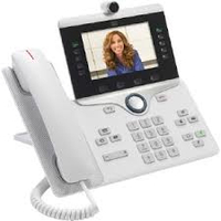Cisco IP Phone 8865 Wired handset Wi-Fi White IP phone