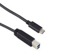 Targus ACC924EUX USB cable 1 m 3.2 Gen 2 (3.1 Gen 2) USB C USB B Black