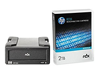 Hewlett Packard Enterprise RDX+ 2TB tape drive 2000 GB