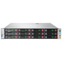Hewlett Packard Enterprise StoreEasy 1650 NAS Rack (2U) Ethernet LAN Black, Metallic