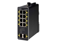 Cisco IE-1000-8P2S-LM, Refurbished Managed Gigabit Ethernet (10/100/1000) Power over Ethernet (PoE) Black
