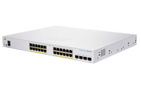 Cisco CBS350-24FP-4G-UK network switch Managed L2/L3 Gigabit Ethernet (10/100/1000) Silver
