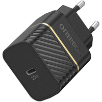 OtterBox Premium fast charge wall charger (EU) 20-W, Black Shimmer