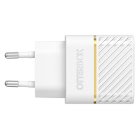 OtterBox Premium fast charge wall charger (EU) 20-W, Cloud Dust White