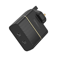 OtterBox Premium fast charge wall charger (UK) 50-W (1X USB-C 30W + 1X USB-C 20W), black