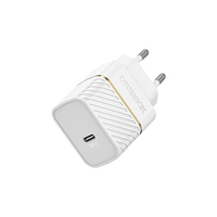 OtterBox Premium fast charge wall charger (EU) 30-W, Cloud Dust White