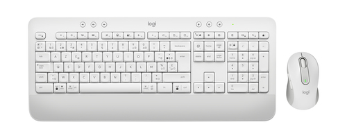 Logitech Signature MK650 Combo For Business toetsenbord Inclusief muis Bluetooth AZERTY Belgisch Wit