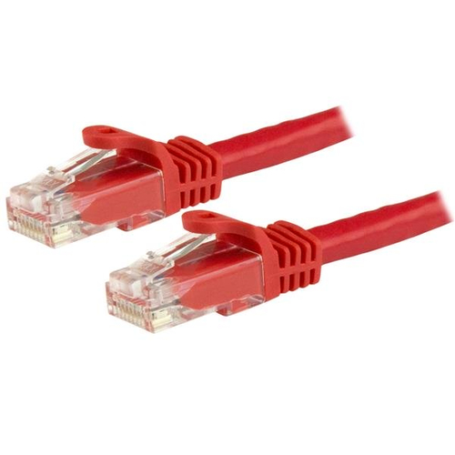 StarTech.com Cat6 patchkabel met snagless RJ45 connectors 15 m, rood