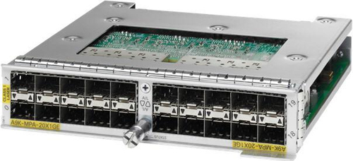 Cisco A9K-MPA-20X1GE= Gigabit Ethernet network switch module