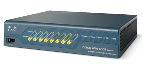 Cisco ASA 5505, Refurbished hardware firewall 150 Mbit/s 1U