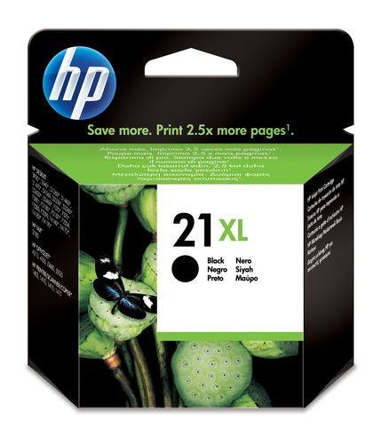 HP 21XL High Yield Black Original Ink Cartridge