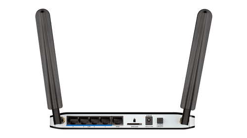 D-Link DWR-921/E draadloze router Fast Ethernet Single-band (2.4 GHz) 4G Zwart, Wit