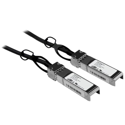 StarTech.com Cisco SFP-H10GB-CU1M compatibel SFP+ 10GbE DAC Twinax kabel passief 2 m