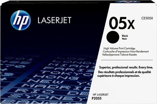 HP 05X High Yield Black Original LaserJet Toner Cartridge