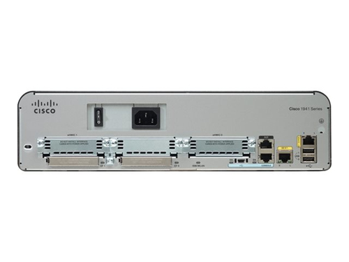Cisco CISCO1941-SECK9, Refurbished wired router Gigabit Ethernet Silver
