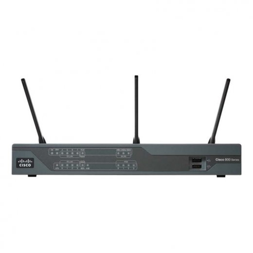 Cisco C897VA-K9 Gigabit Ethernet Black wireless router