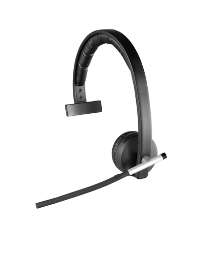 Logitech H820e Monaural Head-band Black headset
