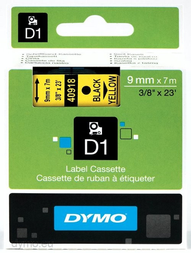 DYMO D1 Standard 9mm x 7m D1 label-making tape