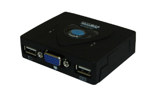 Neomounts NS211MICRO-USB KVM-switch Zwart