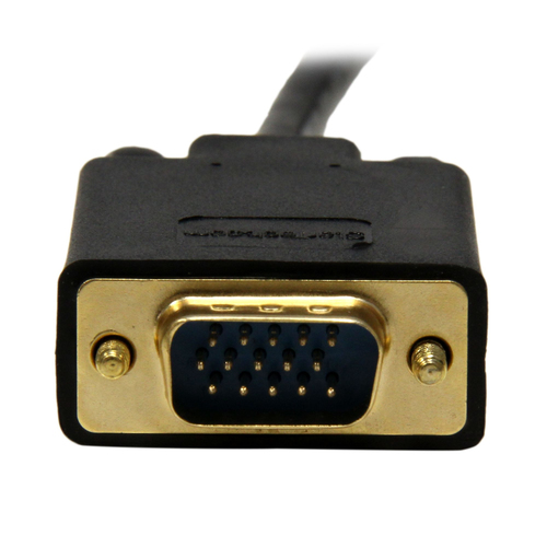 StarTech.com 1m Mini DisplayPort naar VGA Kabel, Active Mini DP naar VGA Adapter Kabel, 1080p Video, mDP 1.2 of Thunderbolt 1/2 Mac/PC naar VGA Monitor/Display, Converter Kabel