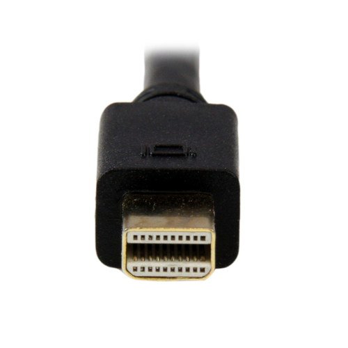 StarTech.com 1,8 m lange Mini DisplayPort-naar-VGA-adapterconverterkabel mDP naar VGA 1920x1200 zwart