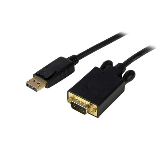 StarTech.com 3 m lange DisplayPort naar VGA adapter converter kabel DP naar VGA 1920x1200 zwart