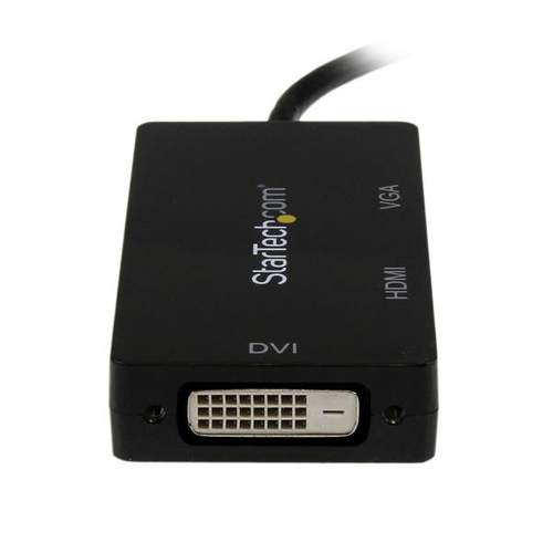StarTech.com A/V-reisadapter: 3-in-1 Mini DisplayPort naar VGA DVI- of HDMI-converter