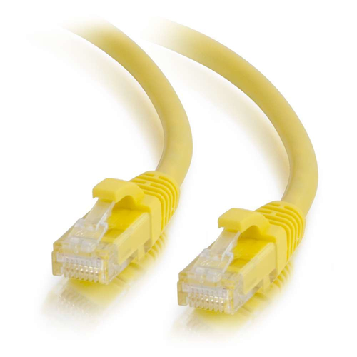 C2G 0.5m Cat6 Booted Unshielded (UTP) Network Patch Cable - Yellow