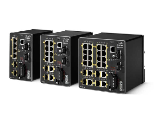 Cisco IE-2000U-8TC-G netwerk-switch Managed Fast Ethernet (10/100) Zwart