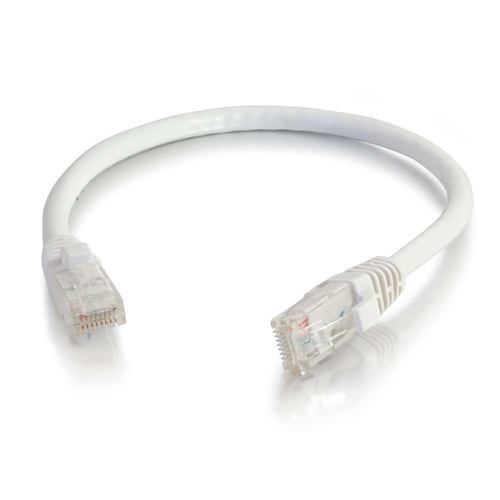 C2G 1.5m Cat6 Booted Unshielded (UTP) Network Patch Cable - White
