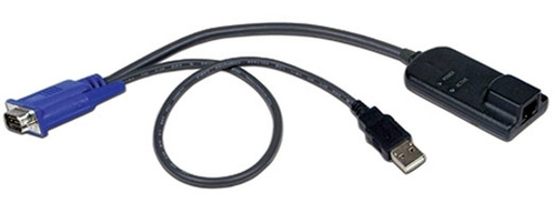 DELL A7485901 toetsenbord-video-muis (kvm) kabel Zwart