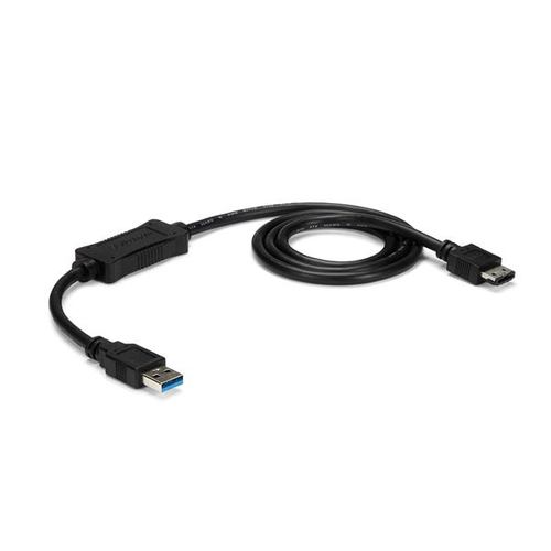 StarTech.com USB 3.0 naar eSATA HDD / SSD / ODD-adapterkabel 1 m eSATA harde schijf naar USB 3.0 adapterkabel SATA 6 Gbps