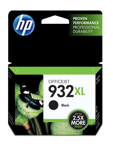 HP 932XL/933XL CMYK Cartridge Bundle Black, Cyan, Magenta, Yellow 1000pages 825pages ink cartridge