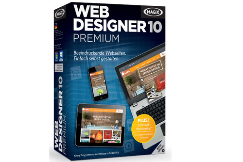 Magix Web Designer 10 Premium 1 license(s)