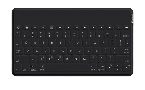 Logitech Keys-To-Go mobile device keyboard Black AZERTY French Bluetooth