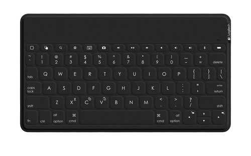 Logitech Keys-To-Go mobile device keyboard Black QWERTZ Swiss Bluetooth