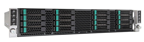 Intel H2216XXKR2 Rack 1600W Black,Grey computer case