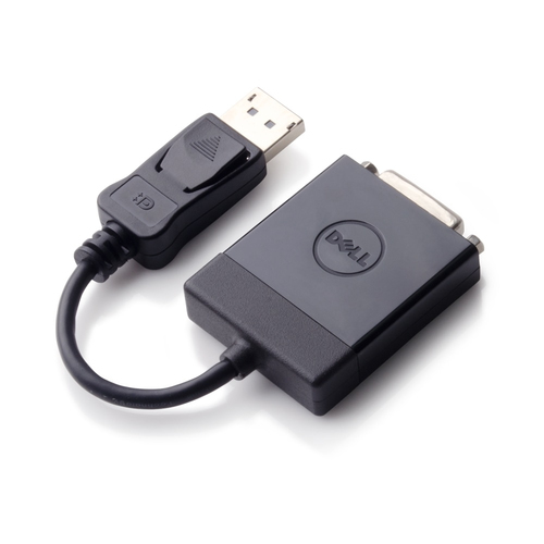DELL 470-ABEO DisplayPort DVI Black cable interface/gender adapter