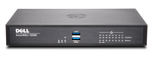 SonicWall TZ500 hardware firewall 1.4 Gbit/s