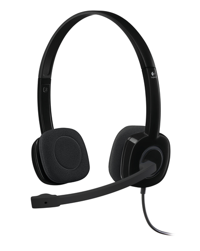 Logitech H151 Binaural Head-band Black headset